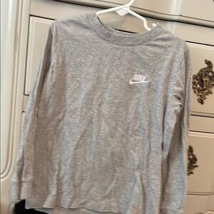 Nike Gray Long Sleeve Shirt
